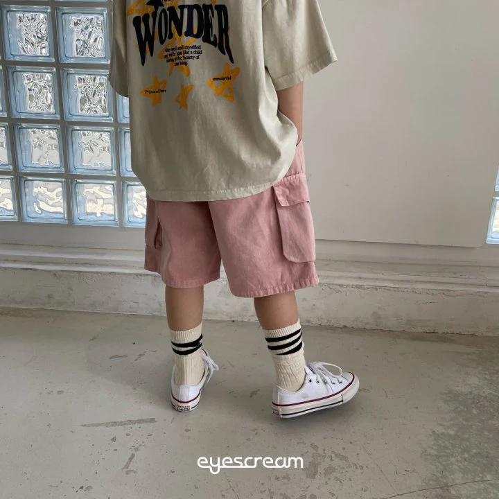 Eyescream - Korean Children Fashion - #designkidswear - Brick Cargo Pigment Pants - 12