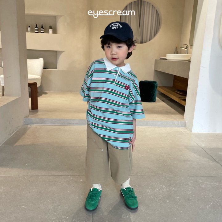 Eyescream - Korean Children Fashion - #designkidswear - Heart Rugby Tee - 8