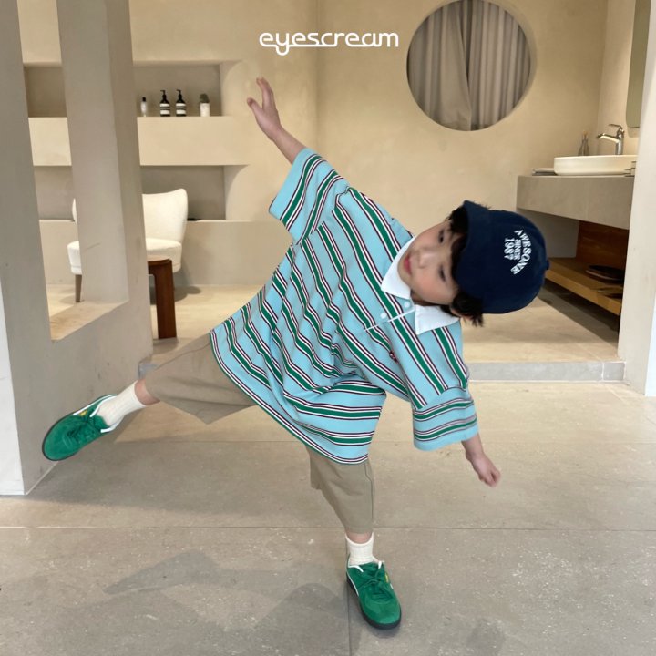 Eyescream - Korean Children Fashion - #discoveringself - Heart Rugby Tee - 9