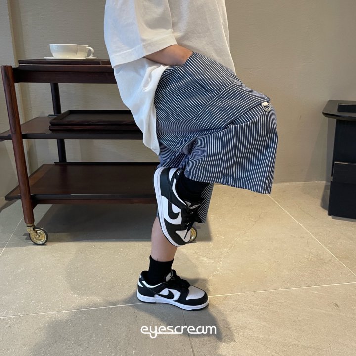 Eyescream - Korean Children Fashion - #discoveringself - D Stripe Pants - 12