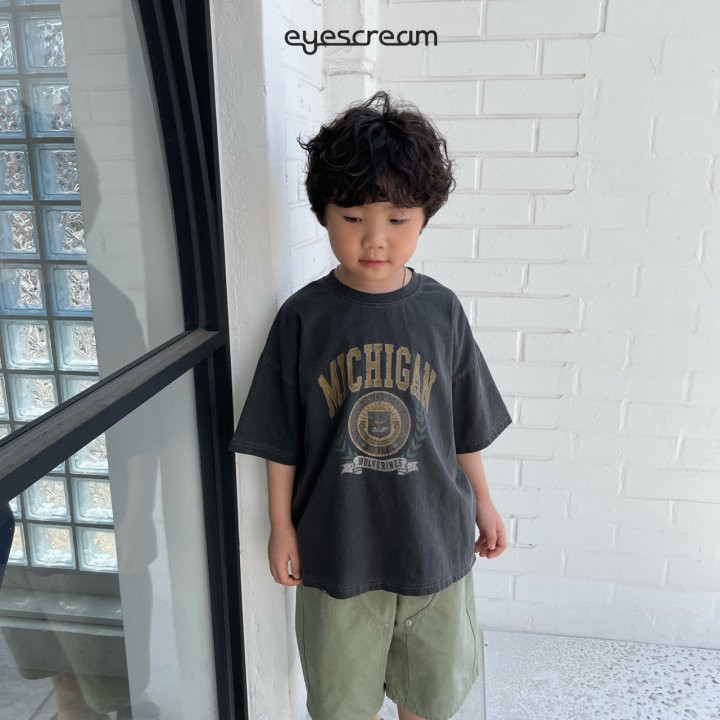 Eyescream - Korean Children Fashion - #fashionkids - Michigan Pigment Tee - 5