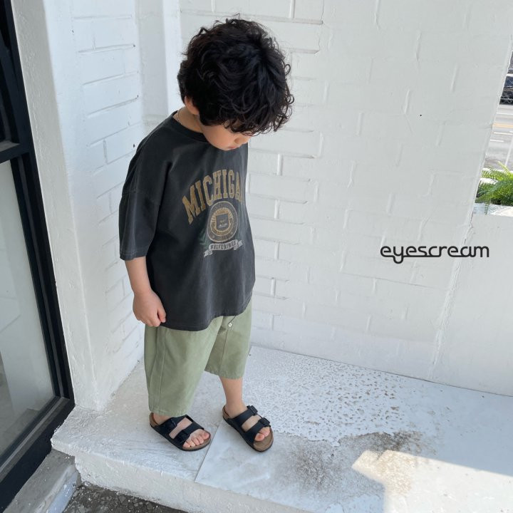 Eyescream - Korean Children Fashion - #kidsshorts - Michigan Pigment Tee - 6