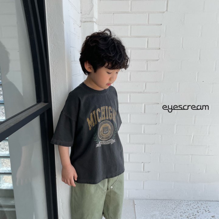 Eyescream - Korean Children Fashion - #kidsstore - Michigan Pigment Tee - 7