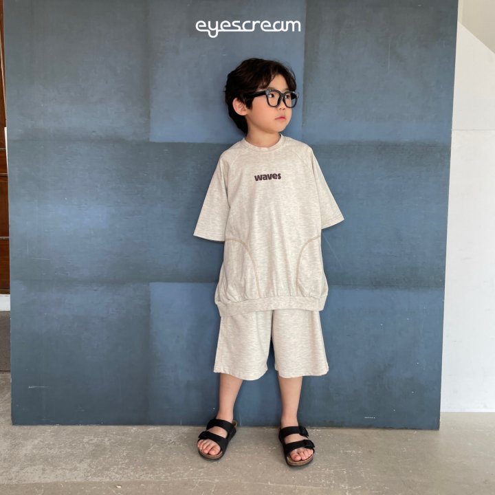 Eyescream - Korean Children Fashion - #kidsstore - Wave Tee - 11