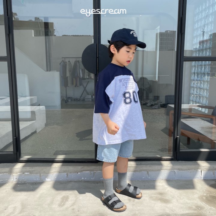 Eyescream - Korean Children Fashion - #kidsstore - Funny Light Blue Pants - 4
