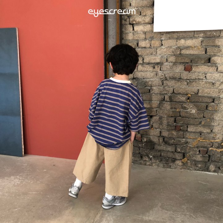 Eyescream - Korean Children Fashion - #kidzfashiontrend - Louis Stripe Tee - 8