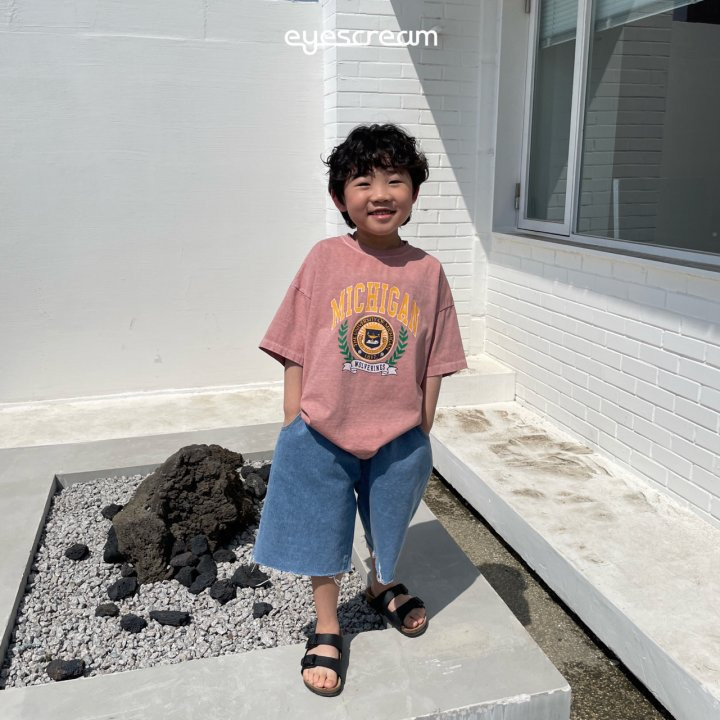 Eyescream - Korean Children Fashion - #magicofchildhood - Michigan Pigment Tee - 11