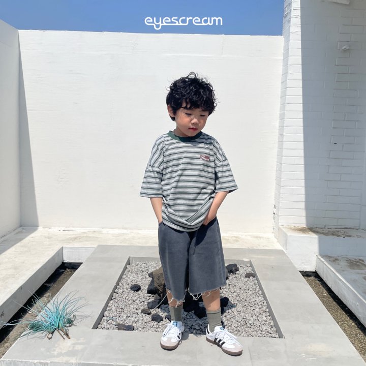 Eyescream - Korean Children Fashion - #magicofchildhood - Cutting Denim Pants - 8