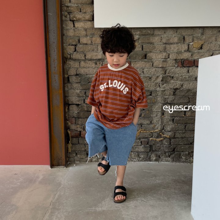 Eyescream - Korean Children Fashion - #magicofchildhood - Louis Stripe Tee - 11