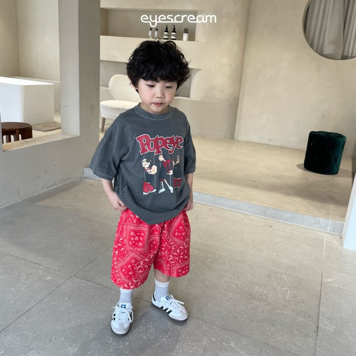 Eyescream - Korean Children Fashion - #magicofchildhood - Popeye Pigment Tee - 4
