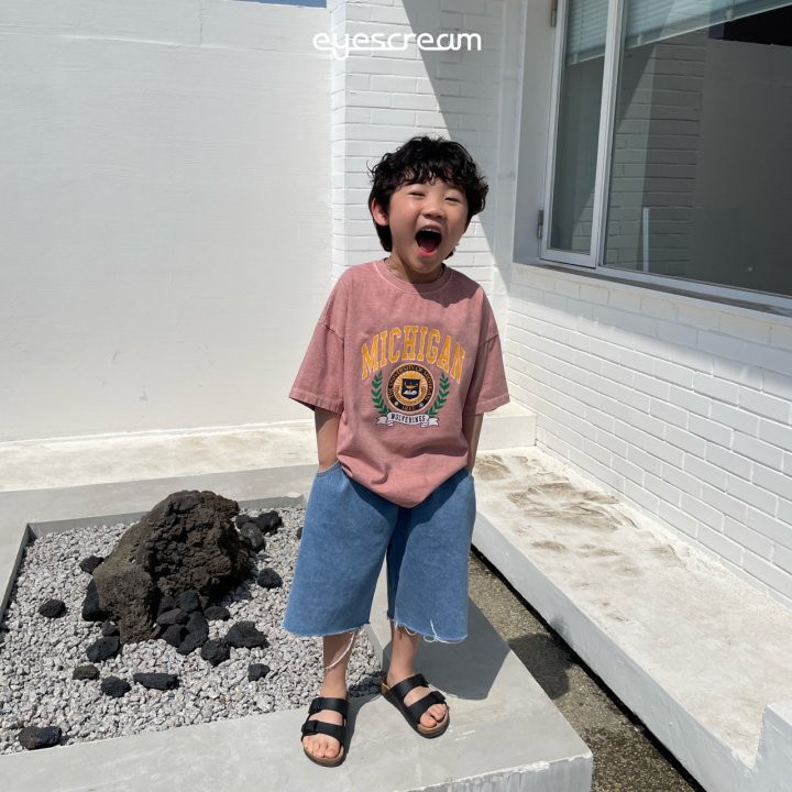 Eyescream - Korean Children Fashion - #minifashionista - Michigan Pigment Tee - 12