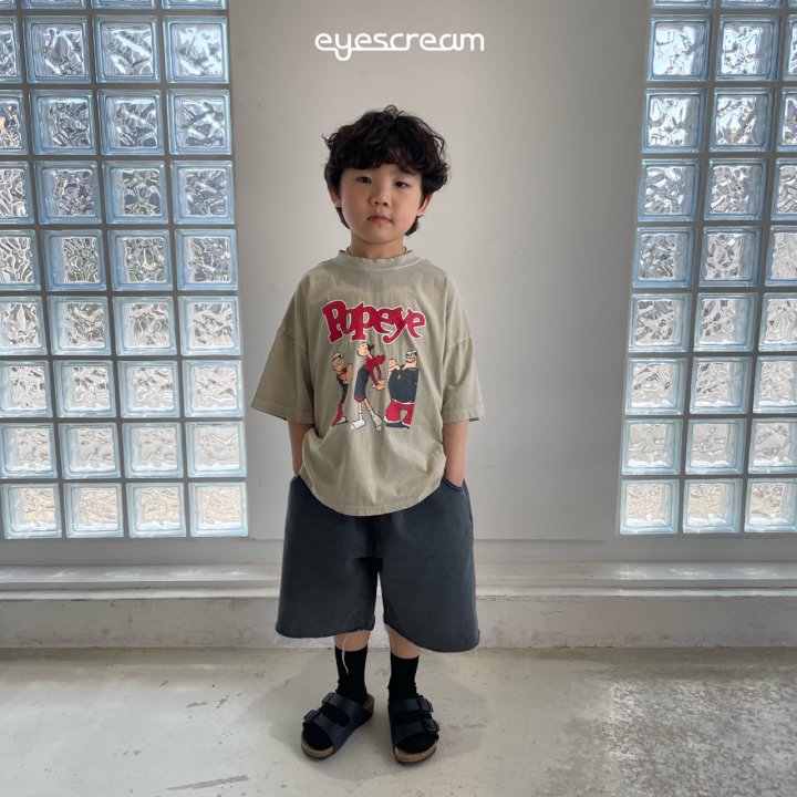Eyescream - Korean Children Fashion - #minifashionista - Cutting Denim Pants - 9