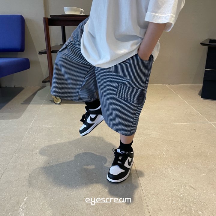 Eyescream - Korean Children Fashion - #minifashionista - D Stripe Pants - 6
