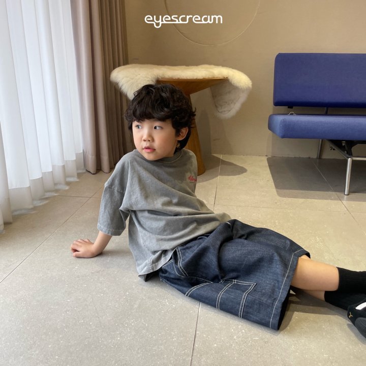 Eyescream - Korean Children Fashion - #prettylittlegirls - Half Carpender Pants - 7