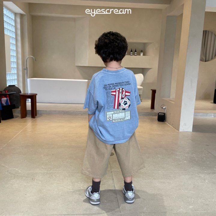Eyescream - Korean Children Fashion - #prettylittlegirls - Soccer Pigment Tee - 11