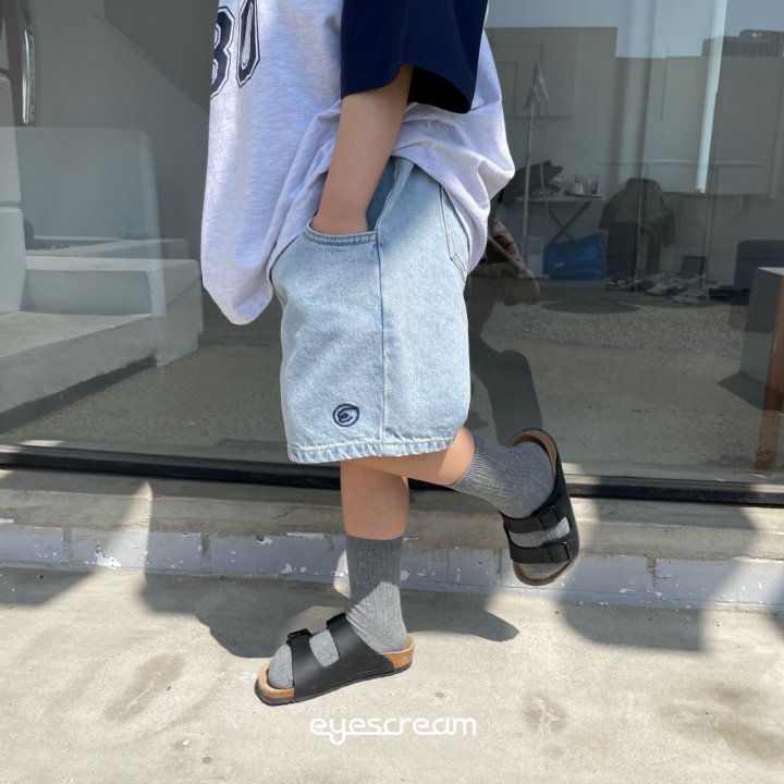 Eyescream - Korean Children Fashion - #prettylittlegirls - Funny Light Blue Pants - 9