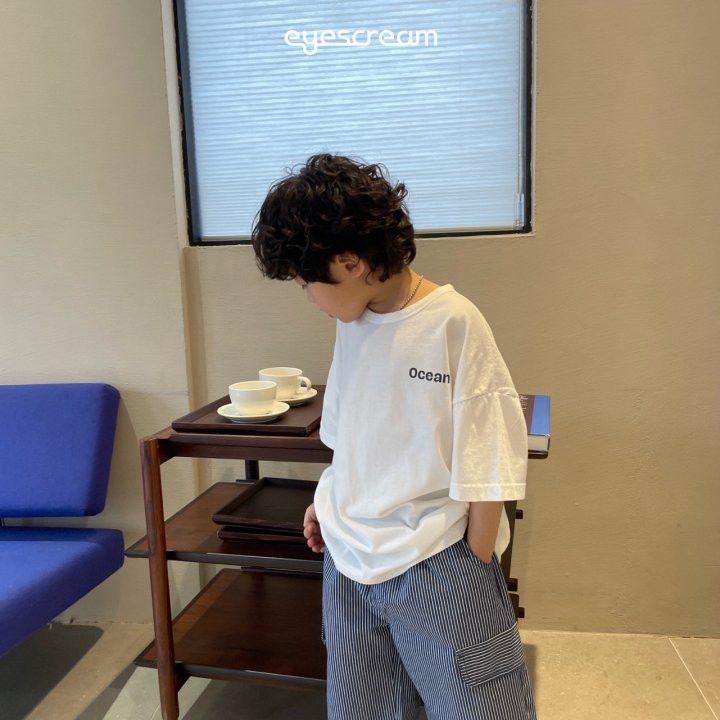 Eyescream - Korean Children Fashion - #prettylittlegirls - Ocean Tee - 12