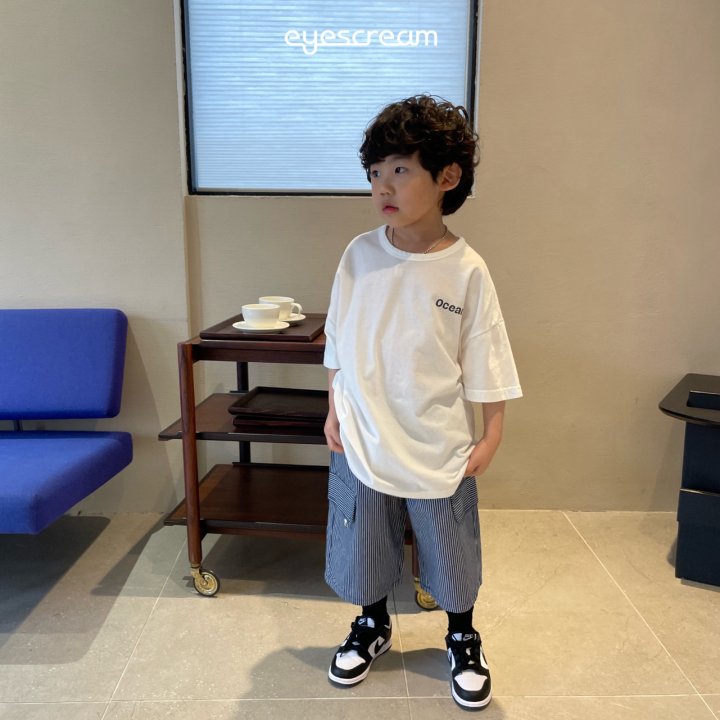 Eyescream - Korean Children Fashion - #prettylittlegirls - D Stripe Pants - 7