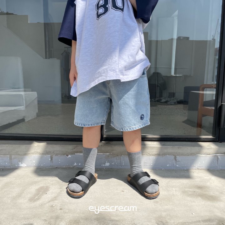 Eyescream - Korean Children Fashion - #todddlerfashion - Funny Light Blue Pants - 10