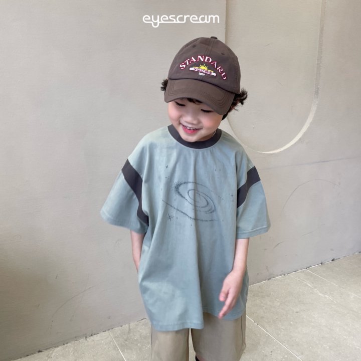 Eyescream - Korean Children Fashion - #todddlerfashion - Black Hole Tee - 8
