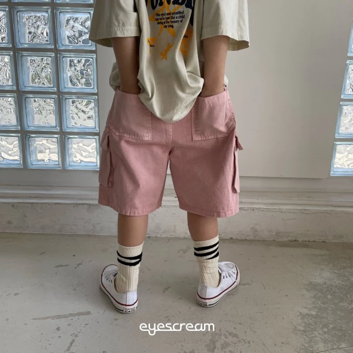 Eyescream - Korean Children Fashion - #todddlerfashion - Brick Cargo Pigment Pants - 7