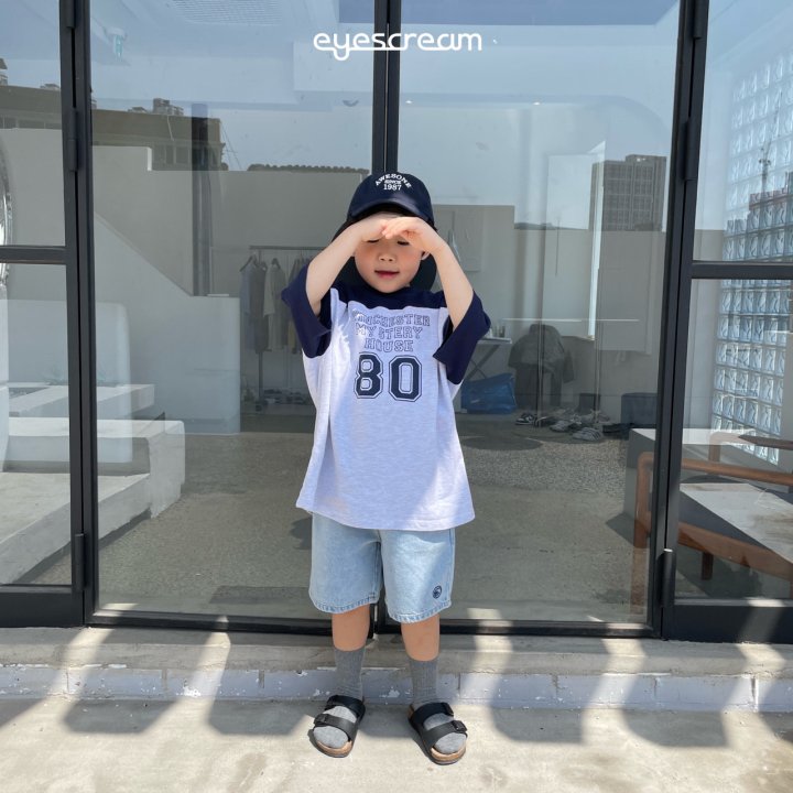 Eyescream - Korean Children Fashion - #toddlerclothing - Funny Light Blue Pants - 11