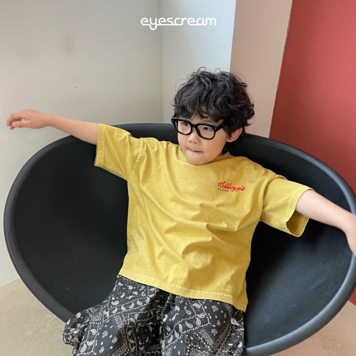 Eyescream - Korean Children Fashion - #toddlerclothing - Three Kellogg Pigment Tee - 6