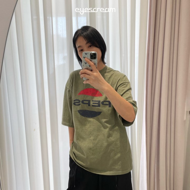 Eyescream - Korean Women Fashion - #momslook - Pigment Tee ADULT - 10