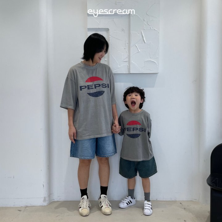 Eyescream - Korean Women Fashion - #momslook - Pigment Tee ADULT - 2