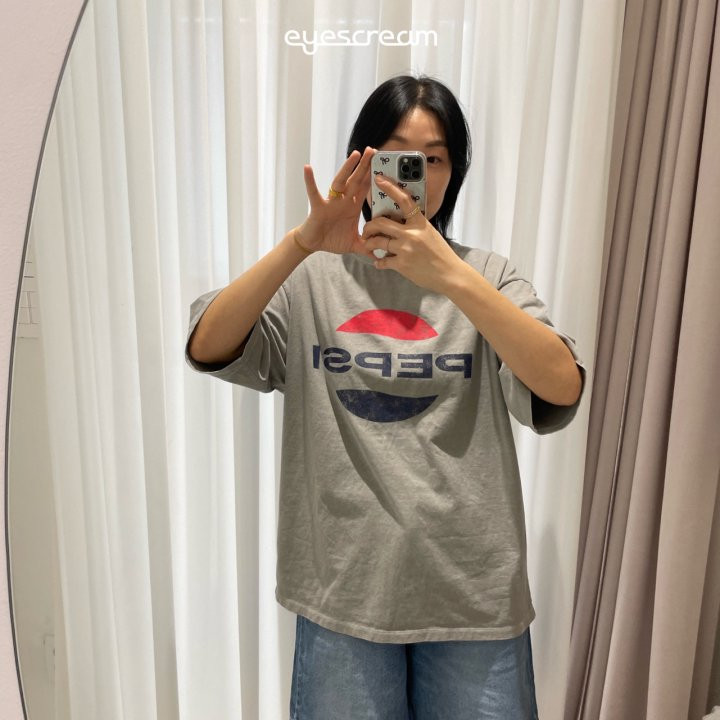 Eyescream - Korean Women Fashion - #momslook - Pigment Tee ADULT - 6