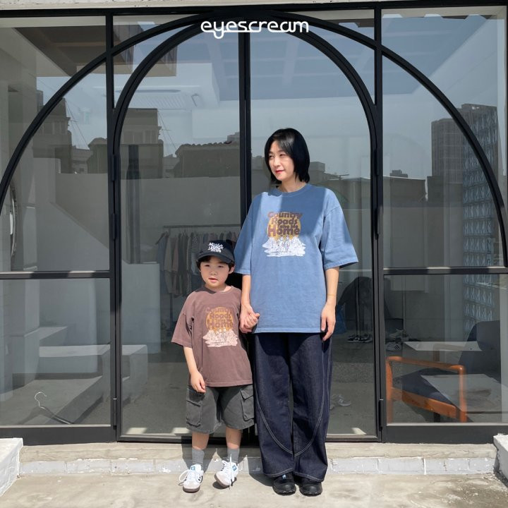 Eyescream - Korean Women Fashion - #momslook - Country Pigment Tee ADULT - 10