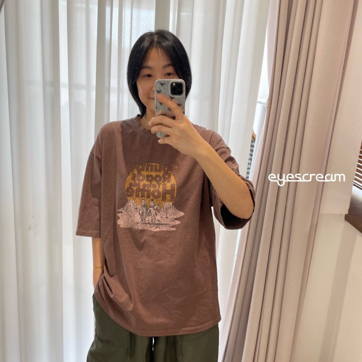 Eyescream - Korean Women Fashion - #momslook - Country Pigment Tee ADULT - 6