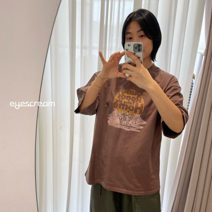 Eyescream - Korean Women Fashion - #momslook - Country Pigment Tee ADULT - 8