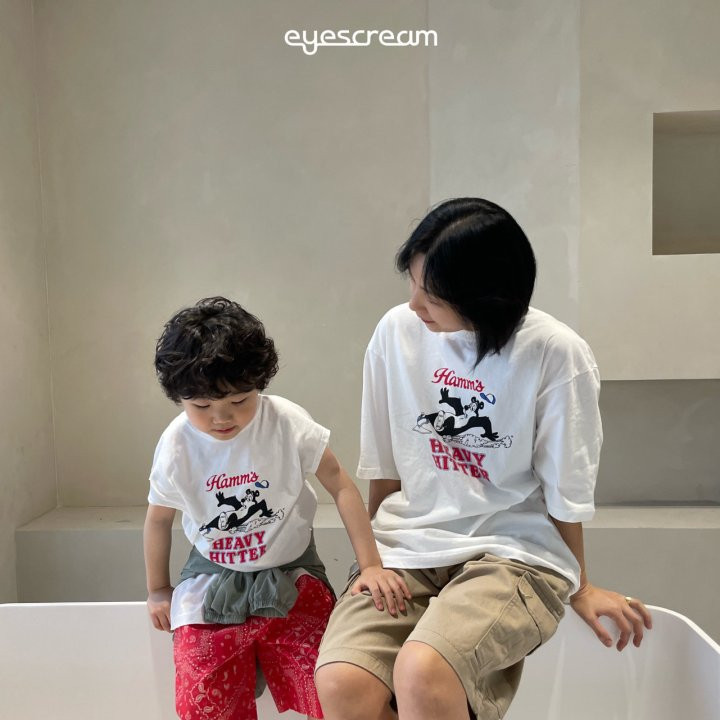 Eyescream - Korean Women Fashion - #momslook - Sliding Tee ADULT - 11