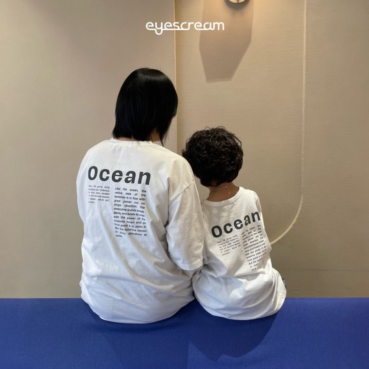 Eyescream - Korean Women Fashion - #momslook - Ocean Tee ADULT - 6