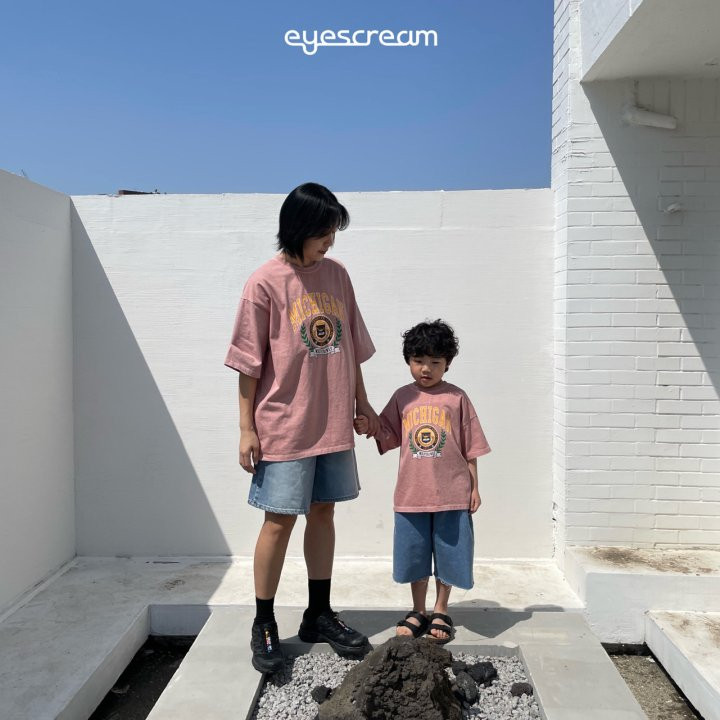 Eyescream - Korean Women Fashion - #momslook - Michigan Pigment Tee ADULT - 2
