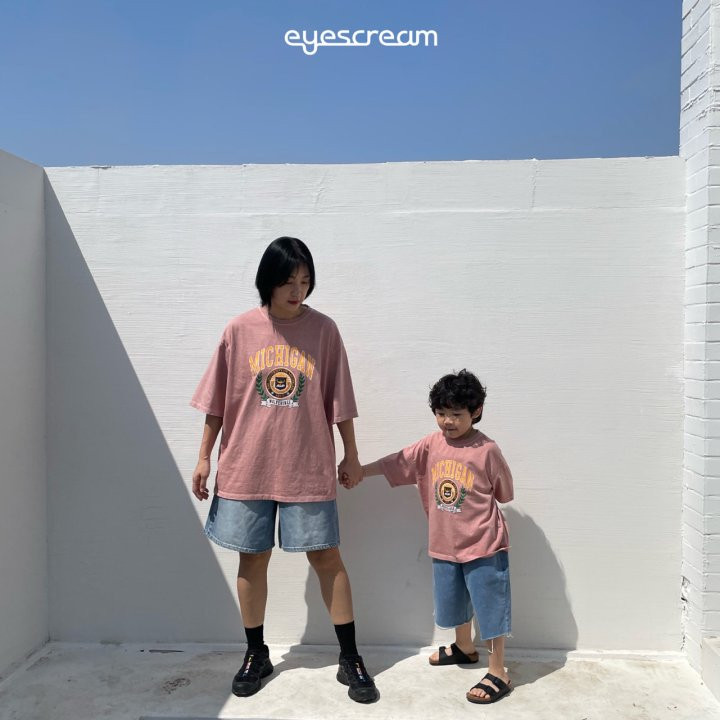 Eyescream - Korean Women Fashion - #momslook - Michigan Pigment Tee ADULT - 6