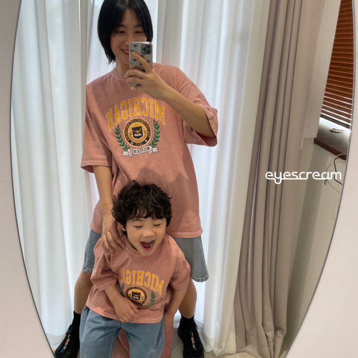 Eyescream - Korean Women Fashion - #momslook - Michigan Pigment Tee ADULT - 8