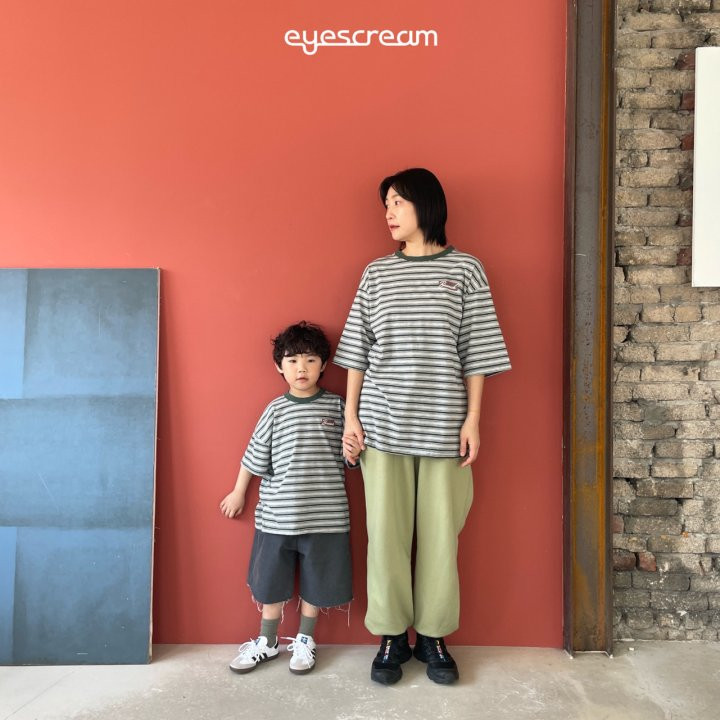 Eyescream - Korean Women Fashion - #pursuepretty - Brunch Stripe Tee ADULT - 9