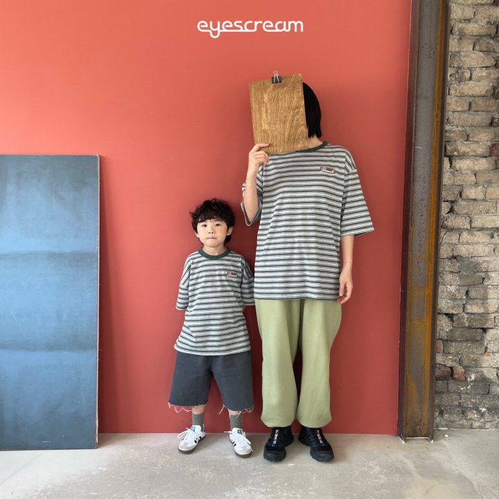 Eyescream - Korean Women Fashion - #restrostyle - Brunch Stripe Tee ADULT - 10