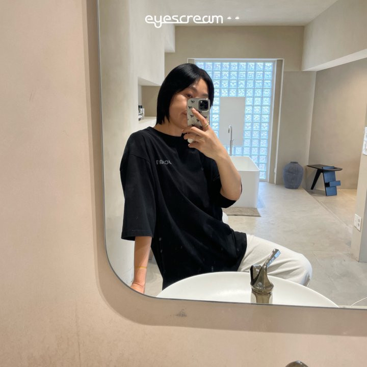 Eyescream - Korean Women Fashion - #vintageinspired - Ocean Tee ADULT - 12