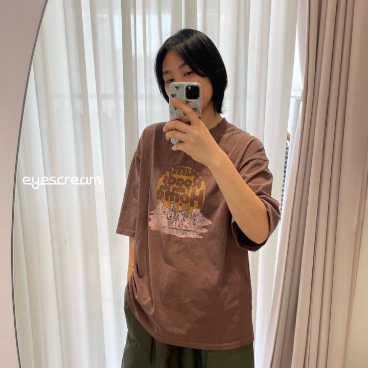 Eyescream - Korean Women Fashion - #womensfashion - Country Pigment Tee ADULT - 5