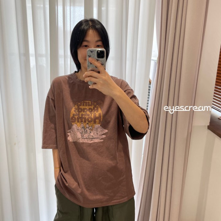 Eyescream - Korean Women Fashion - #womensfashion - Country Pigment Tee ADULT - 7