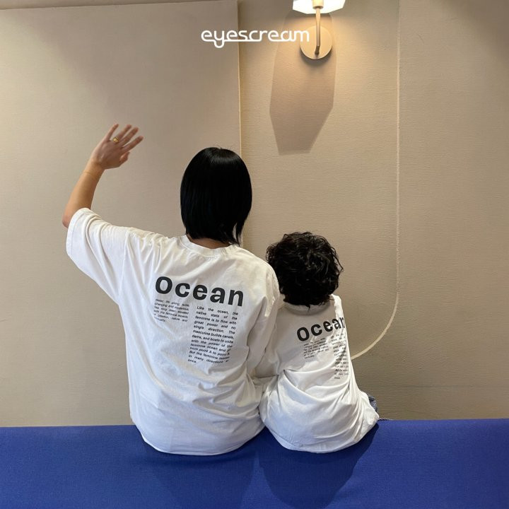 Eyescream - Korean Women Fashion - #womensfashion - Ocean Tee ADULT - 3