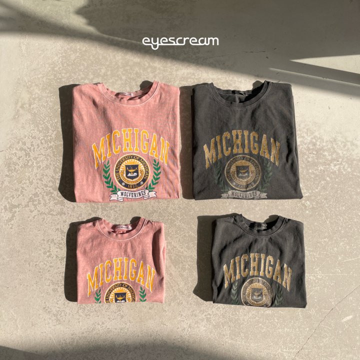 Eyescream - Korean Women Fashion - #womensfashion - Michigan Pigment Tee ADULT