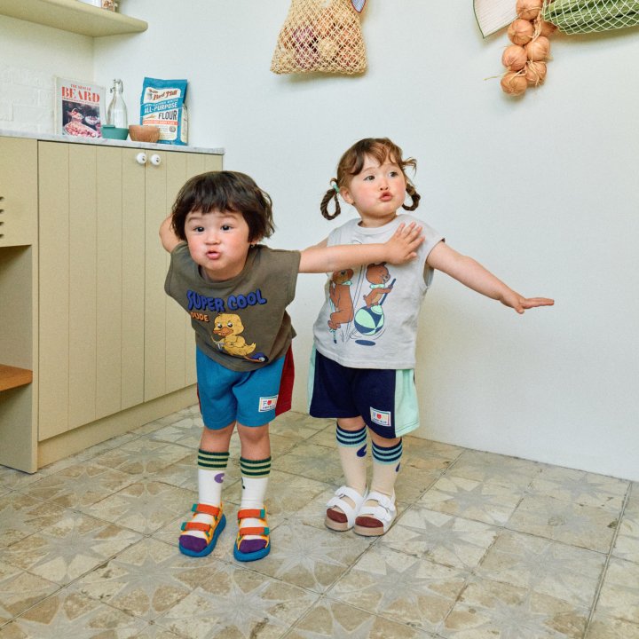 Firstblue - Korean Children Fashion - #Kfashion4kids - Super Cool Sleeveless Tee - 6