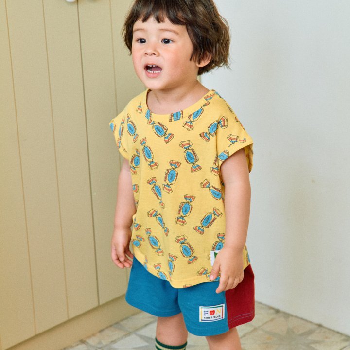 Firstblue - Korean Children Fashion - #Kfashion4kids - Candy Sleeveless Tee - 5