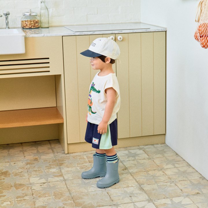 Firstblue - Korean Children Fashion - #Kfashion4kids - Box Pleat Short Pants - 6