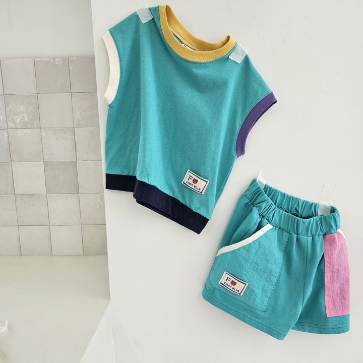 Firstblue - Korean Children Fashion - #childofig - Crayon Color Tee - 10