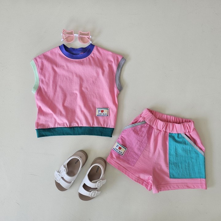 Firstblue - Korean Children Fashion - #childofig - Crayon Color Tee - 9